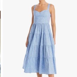 Never worn with tag Aqua Women’s Daytime Midi Sundress size M